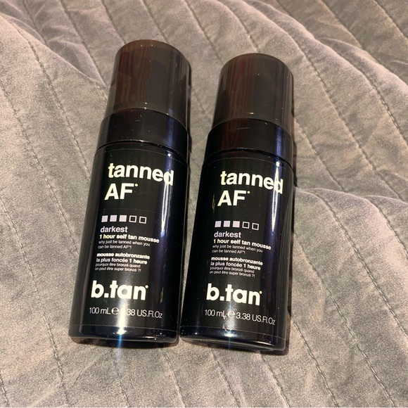 b.tan tanned AF darkest self tan mousse - Picture 1 of 4